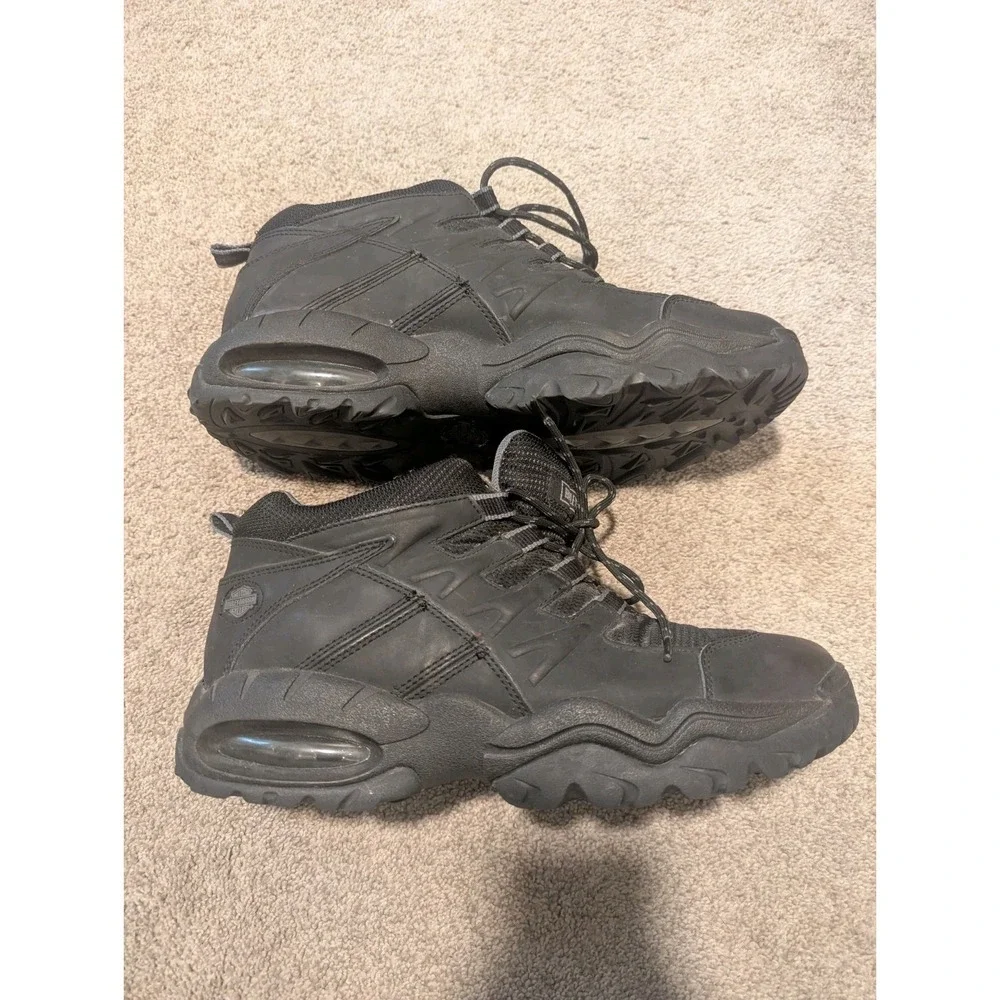 HARLEY DAVIDSON Jett Motorcycle Ankle Boot Men Size 13 Black Moto 94350